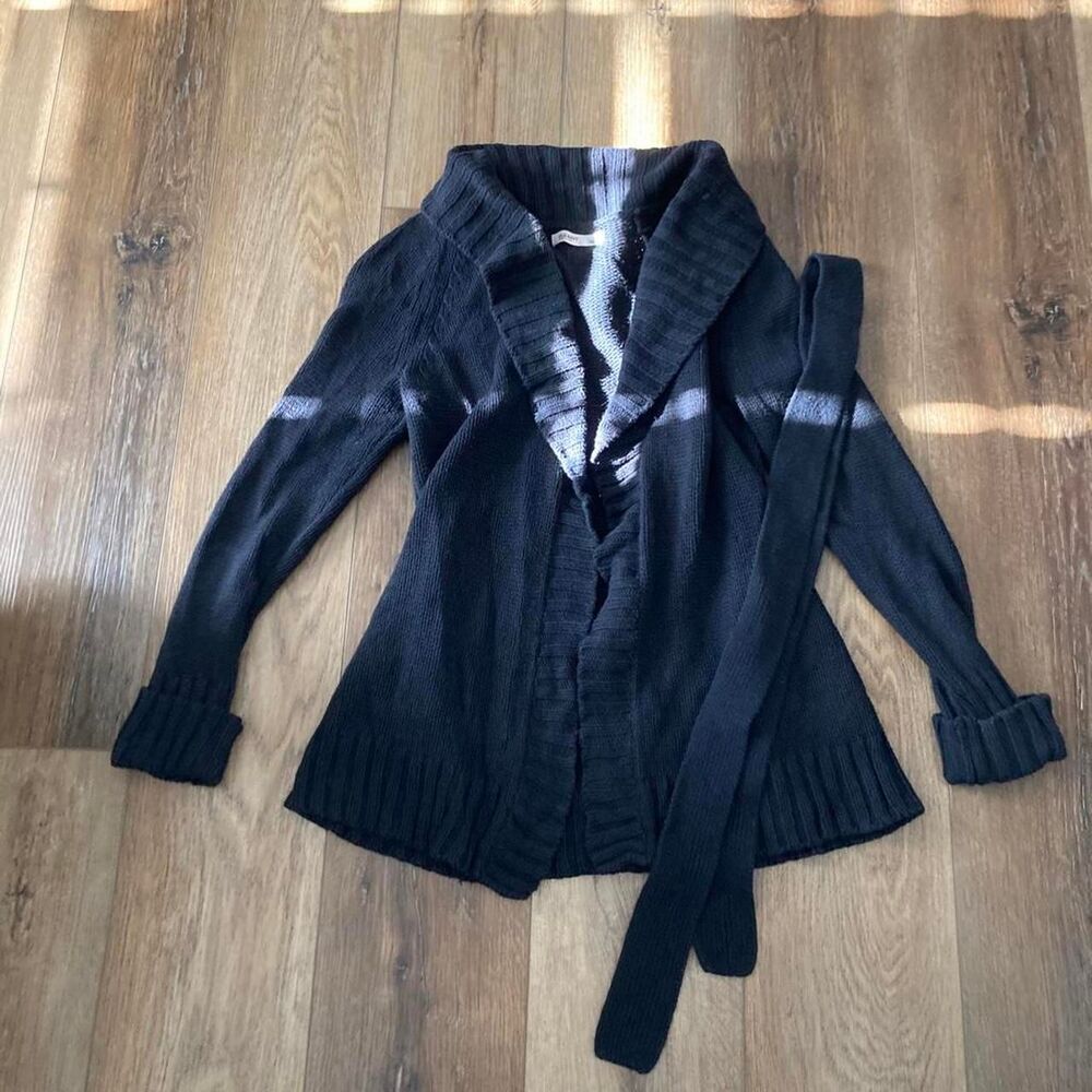 Old-navy Women's Black and Navy Cardigan